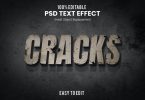 Cracks-3D Text Effect