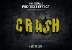 Crash-3D Text Effect