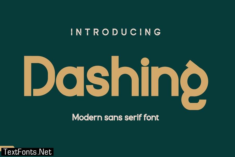 Dashing Font