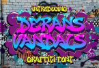 Derans Vandals - Awesome Graffiti Font