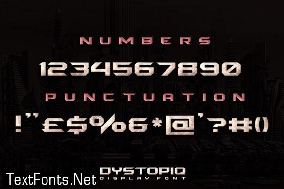 Dystopiq Font