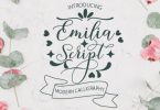 Emilia Script Font