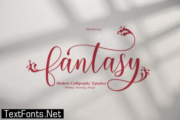 Fantasy Script Font