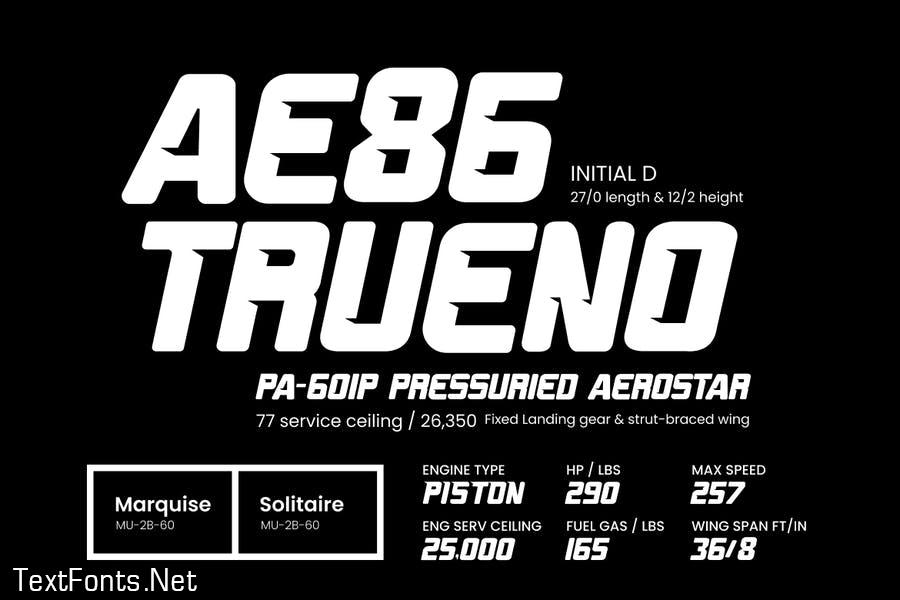 FAST TRACK - racing gaming font