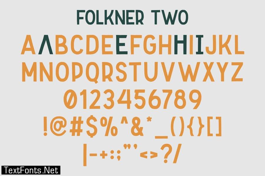 Folkner – Vintage Typeface
