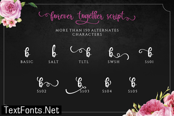 Forever Together Duo Font