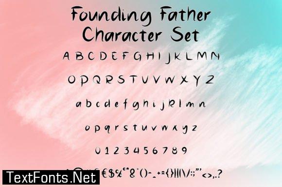 Founding Father Font