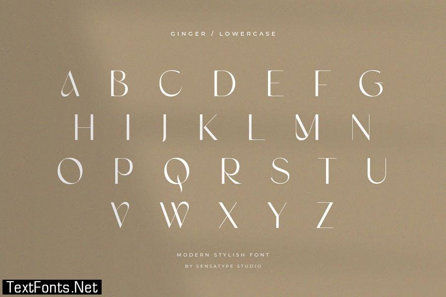 Ginger - Modern Stylish Font