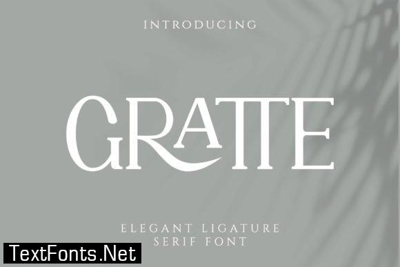 Gratte Font