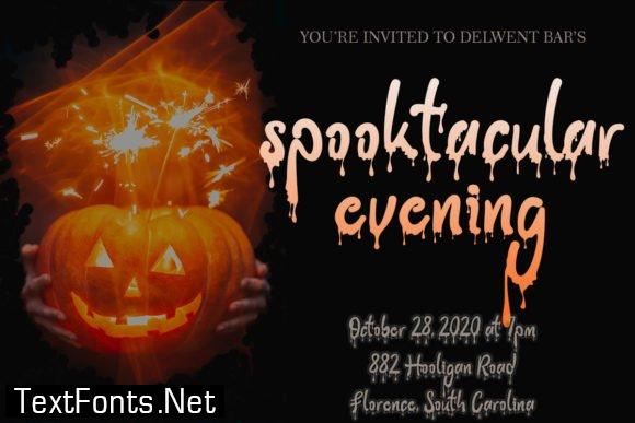 Halloween Party Font