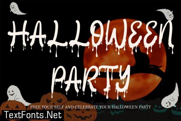 Halloween Party Font