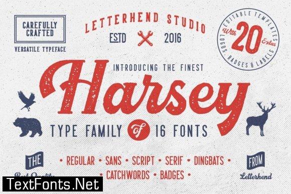 Harsey Font