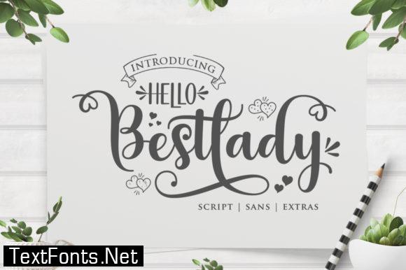 Hello Bestlady Font