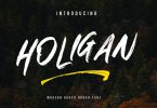 Holigan - Brush Font