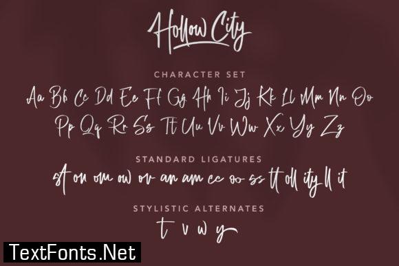 Hollow City Font