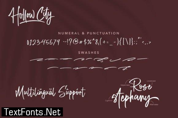 Hollow City Font