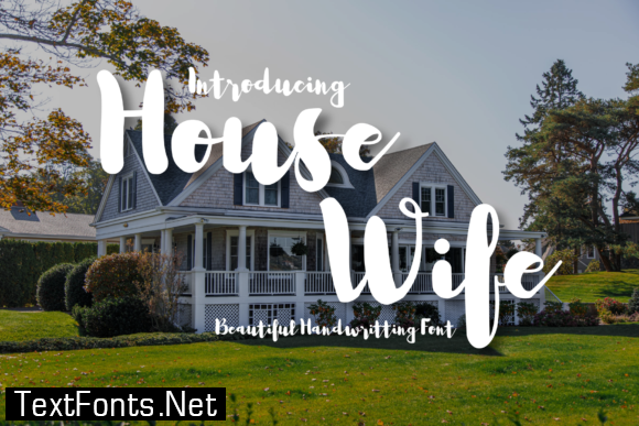 House Wife Font