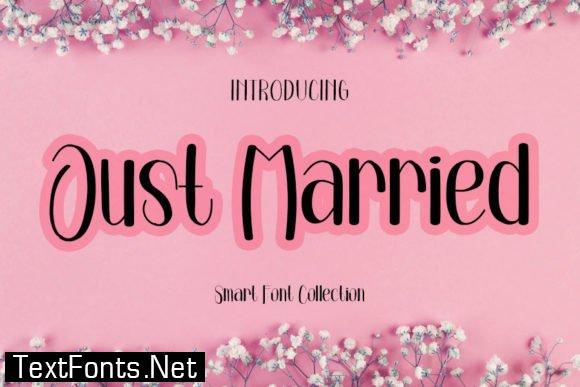 Just Married Font