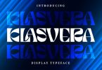 Klasvera | Display Typeface Font