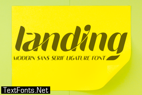 Landing Font