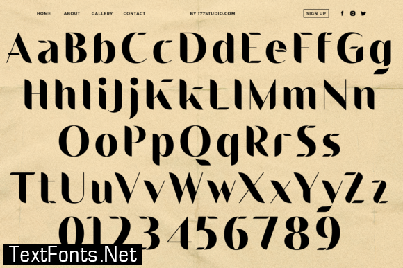 Landing Font