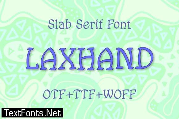 Laxhand Font