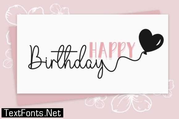 Lulu Belle Font