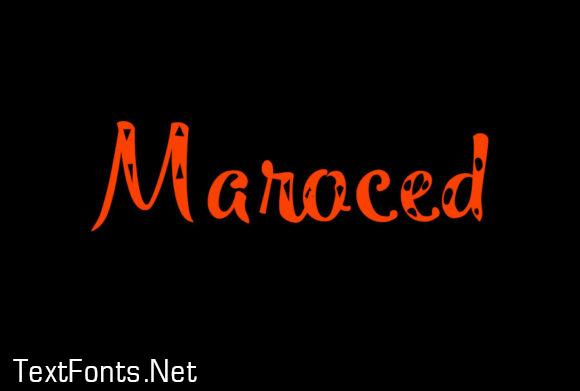 Maroced Font
