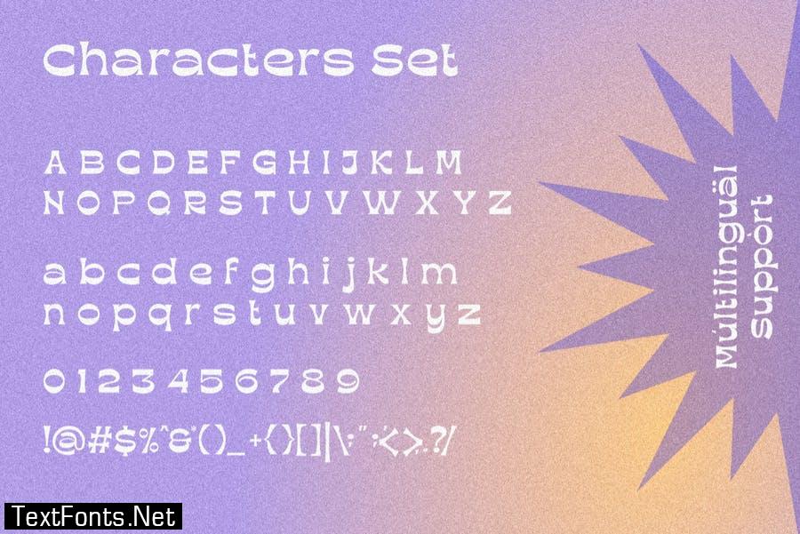 Megar - Display Fonts