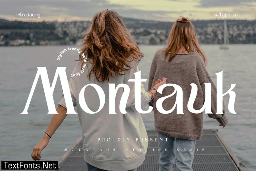 Montauk - Vintage Serif Font