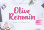 Olive Remain Font