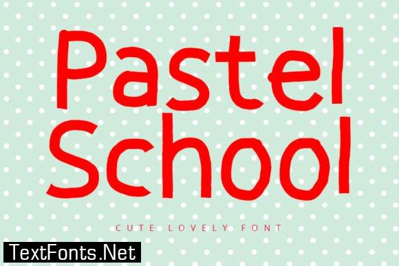 Pastel School Font