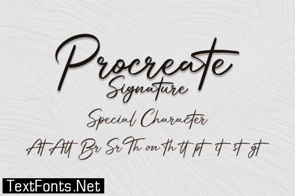 free fonts for procreate