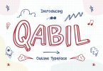 Qabil – Outline Typeface