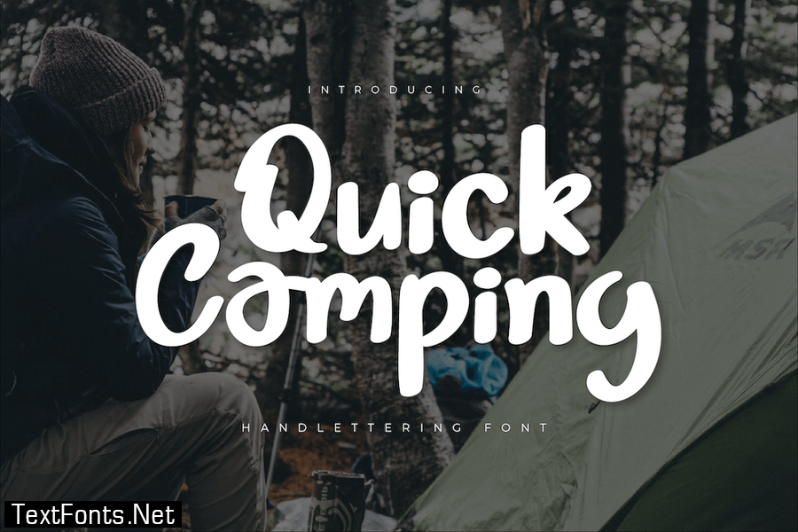 Quick Camping Font