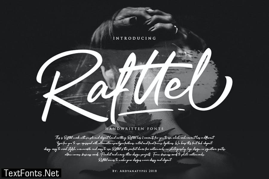 Rafttel Script Font