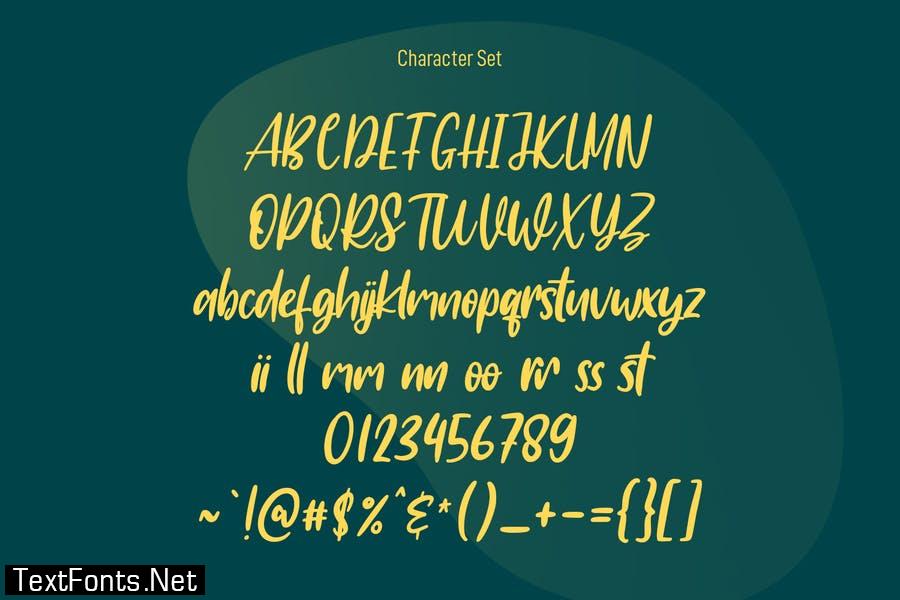Rookys Handwritten Script Font