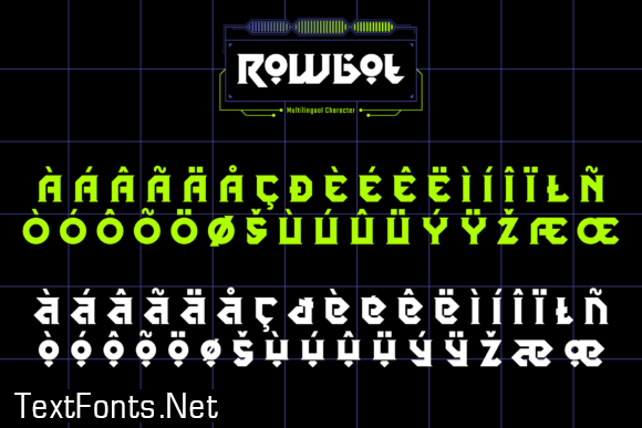 Rowbot Font