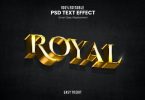 Royal-3D Text Effect