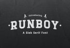 Runboy - Sport Slab Serif