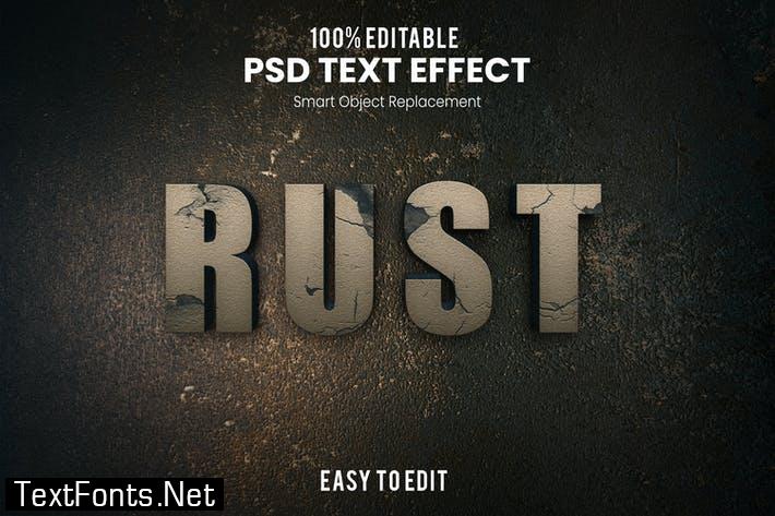 Rust-3D Text Effect T4M2JDE