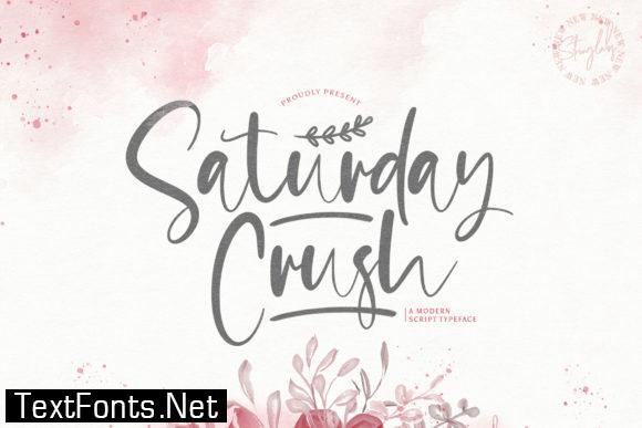 Saturday Crush Font