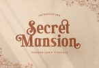 Secret Mansion – Modern Elegant Serif