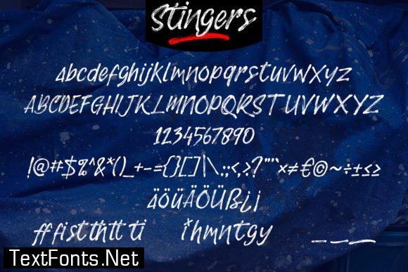 Stingers Font