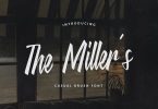 The Miller’s – Casual Brush Font