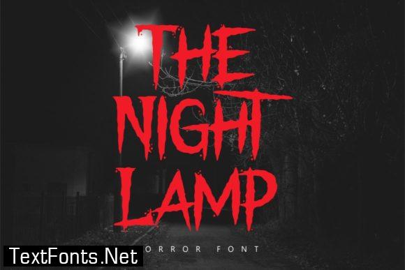 The Night Lamp Font