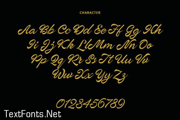 Vacaville Script Font