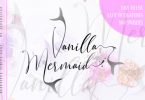 Vanilla Mermaid Script Font