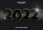 2022 3d text effect