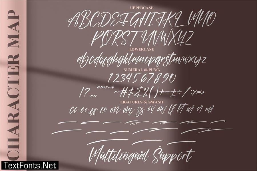Abessom Handwritten Font LS